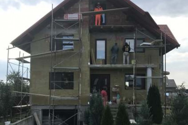 Fatada casa izolatie minerala